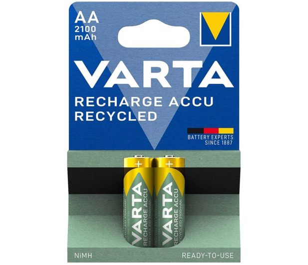 Varta Recharge Accu Recycled AA 2100mAh (2 szt.) - 1456595 - zdjęcie